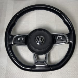 Volant méplat avec airbag  Vw Golf 7 GTE multifonctions 5G0419091EB Origine constructeur 100%