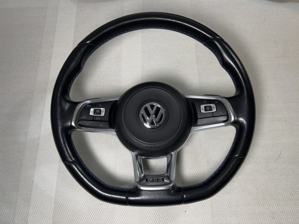 Volant méplat avec airbag  Vw Golf 7 GTE multifonctions 5G0419091EB Origine constructeur 100%