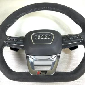 Volant RS méplat alcantara Multifonctionnel avec airbag Audi RSQ7 RSQ8 4M8419091AE OEM NEUF