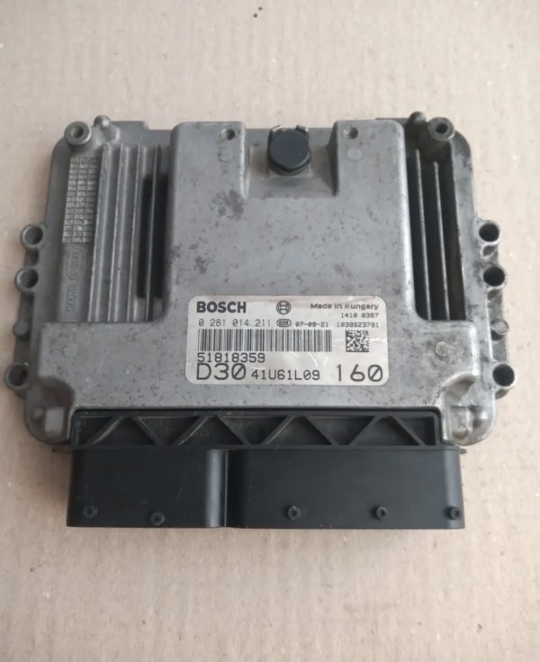 ECU Fiat Ducato Peugeot Boxer 3.0 hdi jtd 0281014211 51818359 D30 41U61L09 160