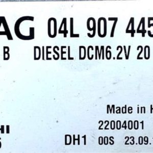 04L907445B ECU Calculateur moteur Vw Golf 7 Seat Audi A3 DCM6.2V 1,6tdi 115 CXX