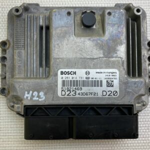 0281014731 51821469 D23 43D67F21 D20 ECU Calculateur moteur Fiât Ducato 2.3L Jtd