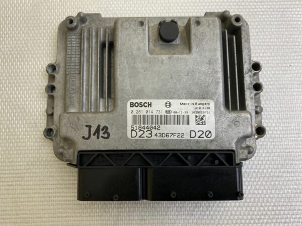 0281014731 51844042 D23 43D67F22 D20 ECU Calculateur moteur Fiât Ducato 2.3L Jtd