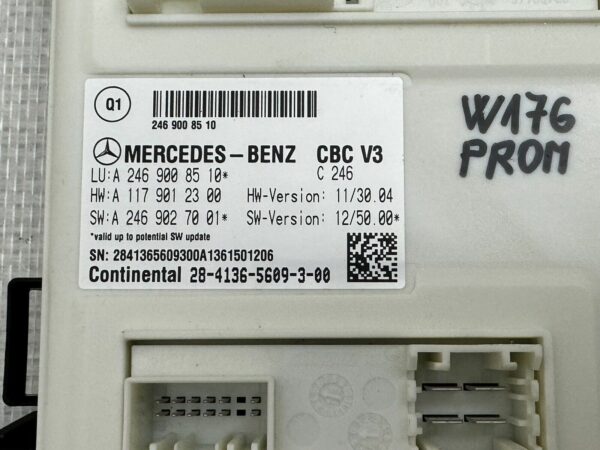 A2469008510 Boitier SAM Mercedes Classe A W176 W246 CLA W117 Modul body control