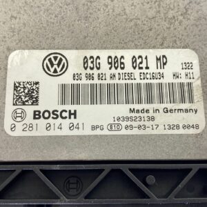 ECU CALCULATEUR MOTEUR 03G906021MP 0281014041 Vw TOURAN 2.0TDI 140CV BKD EDC16U1