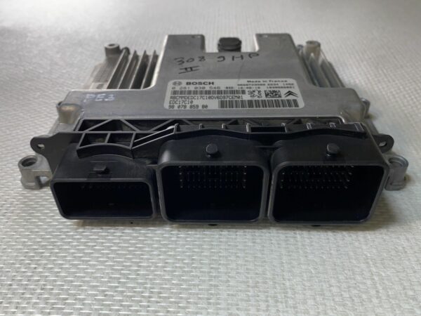 ECU CALCULATEUR Moteur PSA 1.6EHDI 9HP EDC17C10 0281030546 9807885980 9666729580