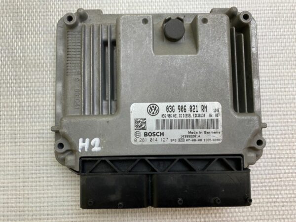 ECU Unité Commande Moteur Control 0281014127 03G906021RM Vw Touran 1.9tdi 105Bls