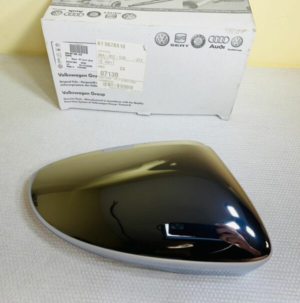 OEM Mirror Cover Chrome brillant Vw Volkswagen Beetle 3AA8575382ZZ avant Droite