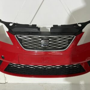 Pare-choc avant complet Seat Ibiza IV 4 6J Facelift Rouge 6J0805903C Très propre