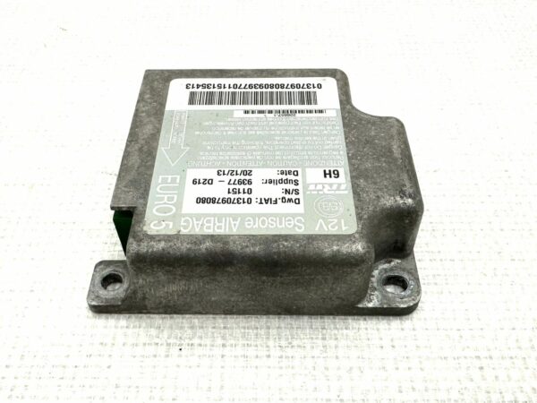 01370978080 SENSOR AIRBAG ECU MODULE DUCATO BOXER  Citroën JUMPER 3 Calculateur