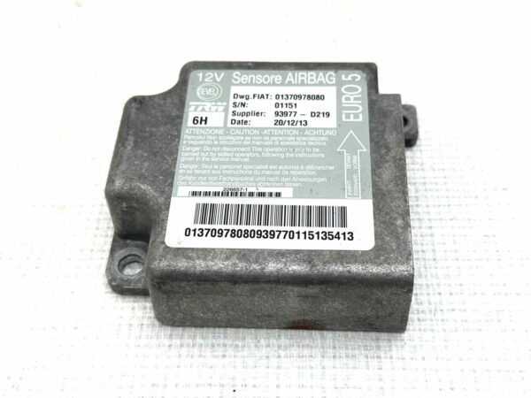 01370978080 SENSOR AIRBAG ECU MODULE DUCATO BOXER  Citroën JUMPER 3 Calculateur