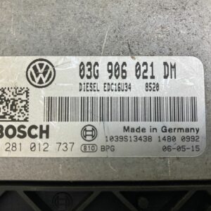 03G906021DM Calculateur Ecu Périphérique Taxe Moteur VW Touran 1.9tdi 105ch BLS