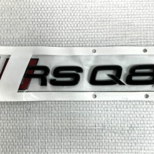 4M8853740A Logo Noir emblème hayon Inscription Audi RSQ8 OEM Neuf OEM Original