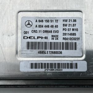 ECU A6461505172 Engine Control Unit Mercedes Classe E 2.2CDI 220cdi CRD.11 W211