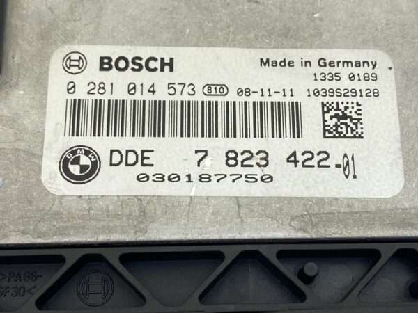 ECU BMW Série 1 3 E81 E90 120d 320d DDE 7823422 0281014573 Calculateur moteur