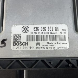 ECU CALCULATEUR MOTEUR 03G906021MM AN 0281014044 Vw TOURAN 1.9tdi 105cv EDC16U34