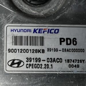 ECU Calculateur moteur HYUNDAI i30 1.4T-GDI 9001200128KB 39199-03AC0 CPEGD2.20.1