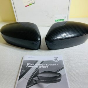 OEM Skoda Rapid Décor Couverture Rétroviseur Mirror Cover Set Carbon 5JA072530B