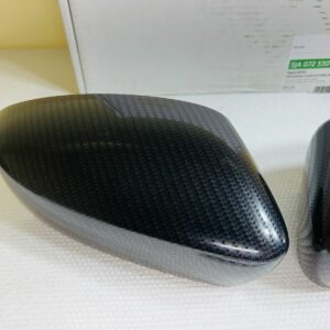 OEM Skoda Rapid Décor Couverture Rétroviseur Mirror Cover Set Carbon 5JA072530B