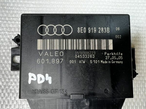 PDC Audi A4 B7 D'aide Stationnement Capteur Unité De Contrôle 8E0919283B 601.897