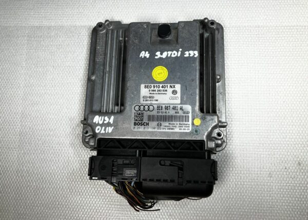 0281013190 ECU Engine Control Unit Audi A4 3.0TDI EDC16CP 8E0907401AL ASB 233cv