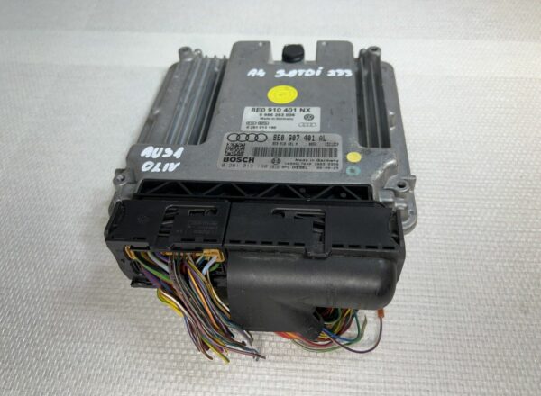 0281013190 ECU Engine Control Unit Audi A4 3.0TDI EDC16CP 8E0907401AL ASB 233cv