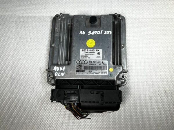 0281013190 ECU Engine Control Unit Audi A4 3.0TDI EDC16CP 8E0907401AL ASB 233cv