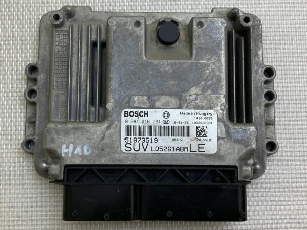 0281016291 51873519 ECU Calculateur moteur Fiat Alfa Suzuki 2L Jtd SUV LQ5261ABM