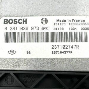 0281030973 ECU CALCULATEUR Moteur RENAULT CLIO IV 4 1.5dci  237102747R EDC17C42