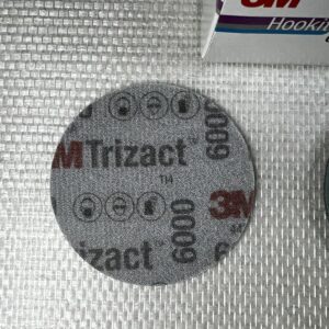 3M 51131 Boite de 15u Hookit Trizact Finition Disques Abrasifs P6000 Gris 75mm