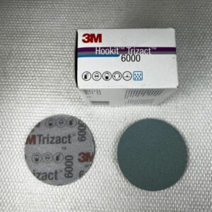 3M 51131 Boite de 15u Hookit Trizact Finition Disques Abrasifs P6000 Gris 75mm