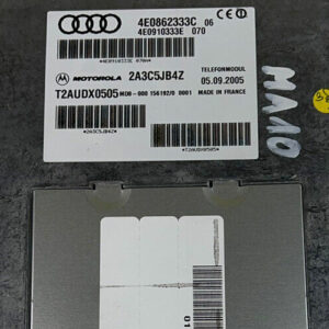 Audi A8 Téléphone Module Contrôle Unité Motorola 4E0862333C 4E0910333E 2A3C5JB4Z