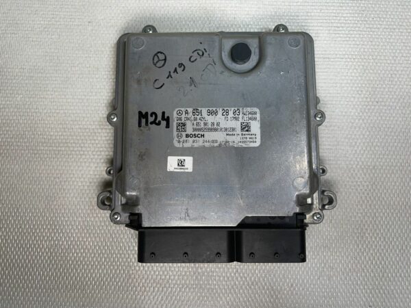 ECO MERCEDES VITO 2.2dci Moteur ECU A6519002803 0281031244 HW134600 CR41.60 Q06