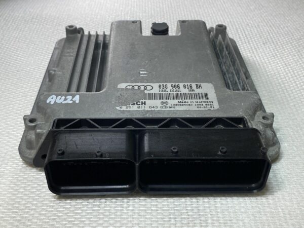 ECU 03G906016BH 0281011643 calculateur moteur AUDI A3 8P 2.0TDI 140 DSG EDC16U1