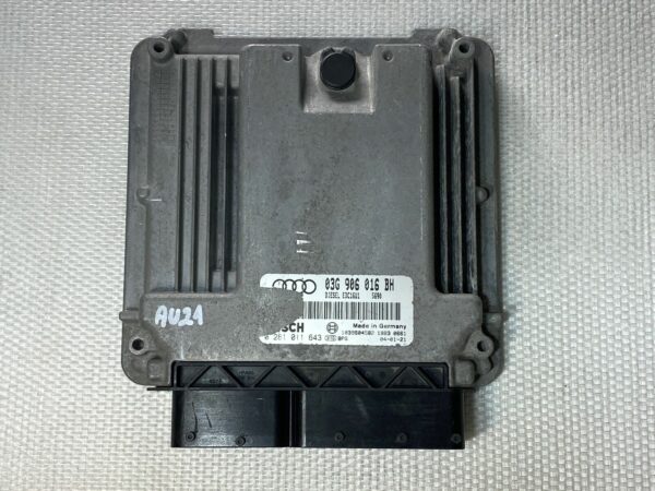 ECU 03G906016BH 0281011643 calculateur moteur AUDI A3 8P 2.0TDI 140 DSG EDC16U1