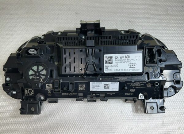 OEM Cocpite Audi Q3 3F VIRTUAL INSTRUMENT CLUSTER  Combiné 83A920800 A2C12973500