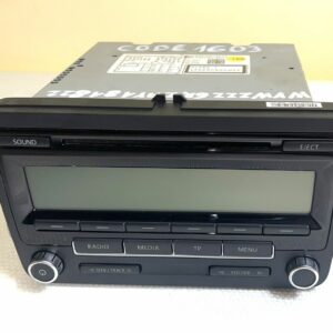 5M0035186AA Autoradio CD VOLKSWAGEN POLO 6R Passât Golf 5 6 Touran Avec Code !!!