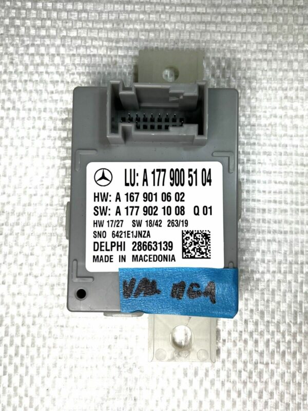 A1779005104 Module gestion eclairage ambience Mercedes Classe A W177 CLA W118