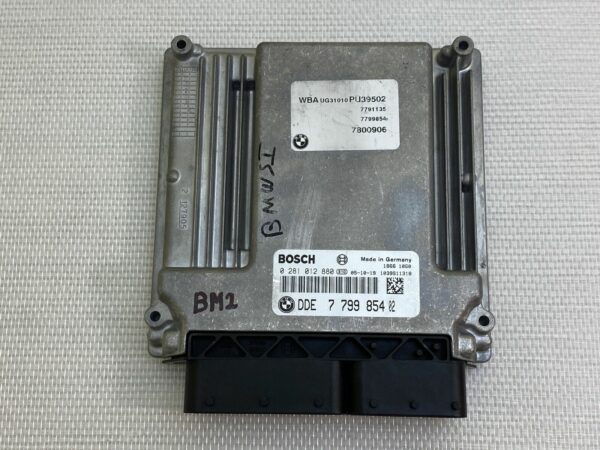 DDE 7799854 02 02810128 ECU CALCULATEUR UNITÉ CONTRÔLE MOTEUR BMW 318d 118d M47