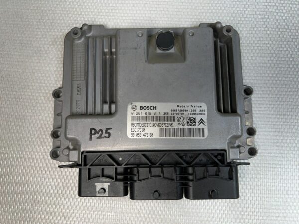 ECU CALCULATEUR MOTEUR PEUGEOT 308 Citroen C4 1.6 e-hdi 92 0281019817 9805947380