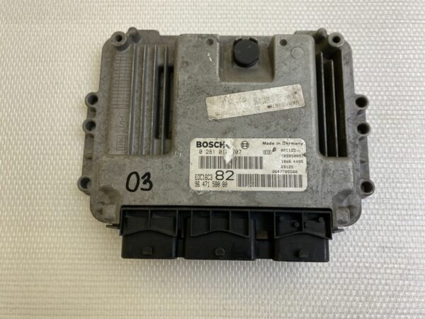 ECU Unité Calculateur Peugeot 206 1.4 HDI EDC16C3 82 0281010707 9647158080