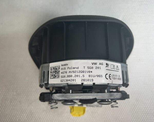 VW Passat 5G Golf 7 VII Airbag Volant 5G0880201S 81U/06S *670 AV9212Q81V0*  100%