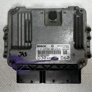 0281015684 51896533 D30 42D79F04 D60 ECU Calculateur moteur Fiât Ducato 3L Jtd