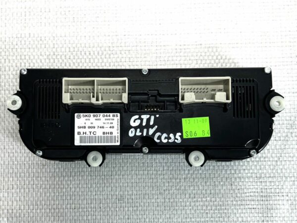 5K0907044BS Commande de Clim et Chauffage Vw Golf Mk6 GTI Touran Passât 2008-