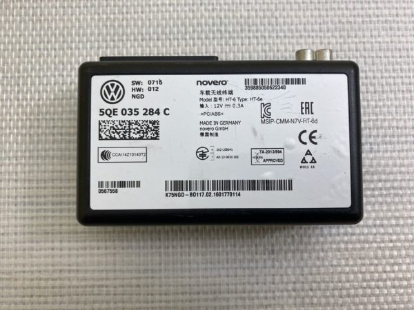 5QE035284C Audi Vw Skoda Seat Module connectivity service en Ligne Onlinedienste