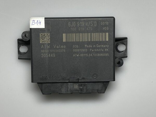 6J0919475D commande aide stationnement Parking PDC Parkhilfe Seat Ibiza 4 2008