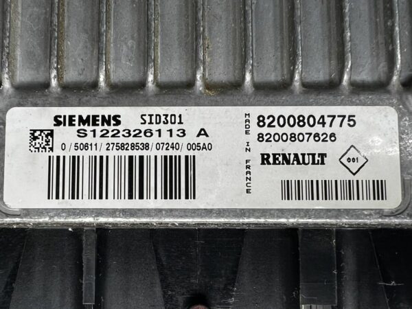 ECU CALCULATEUR MOTEUR 8200804775 8200843713 RENAULT SCENIC 2 PH2 1.5 DCI 105CH