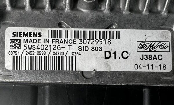 ECU Calculateur moteur Volvo S40 V50 2.0D 5WS40212G-T SID803 D1.C J38AC 30729518