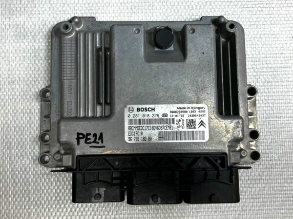 ECU Peugeot 208 1.6hdi90 0281018228 9678818280 edc17c10 Citroen Berlingo Partner