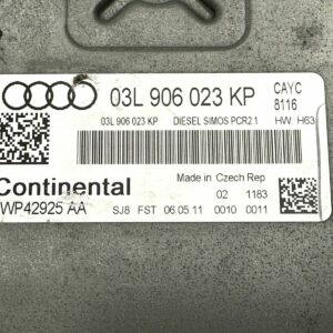 03L906023KP ECU Unité Contrôle Moteur Audi A1 8xA 1.6tdi CAYC 5WP42925 AA PCR2.1